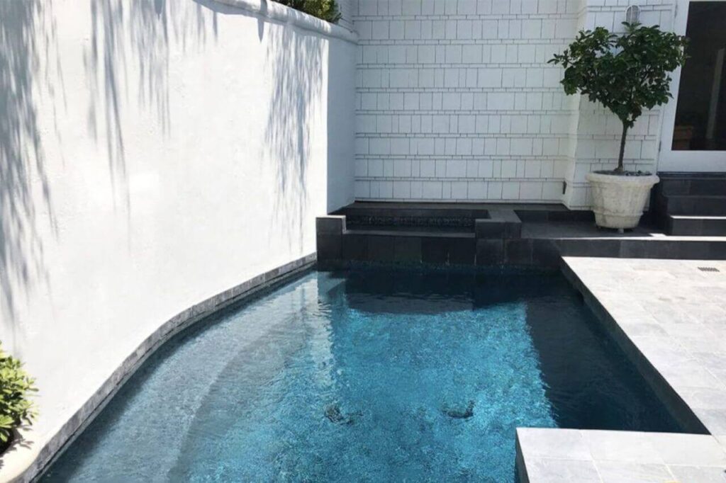 freeform plunge pool