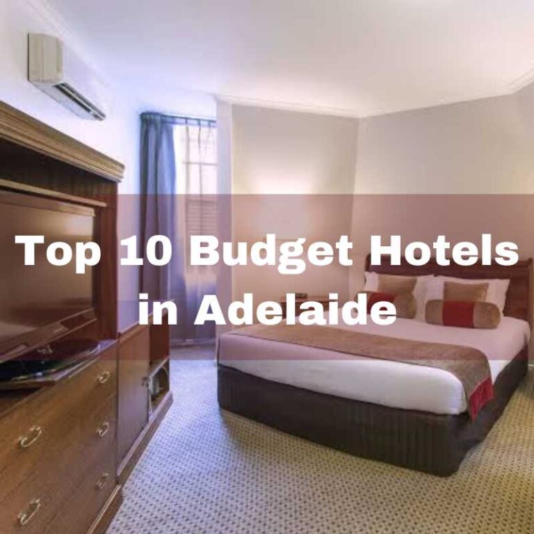 Top 10 budget hotels in Adelaide